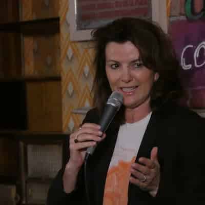Deirdre O’Kane — comedian at Craic Den Comedy Club, Dublin