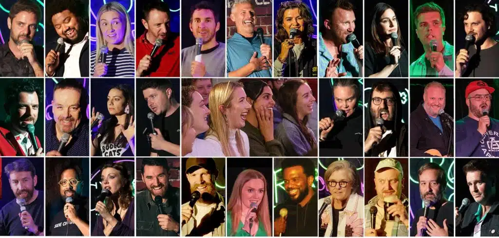 Comics headlining at Craic Den Comedy Club