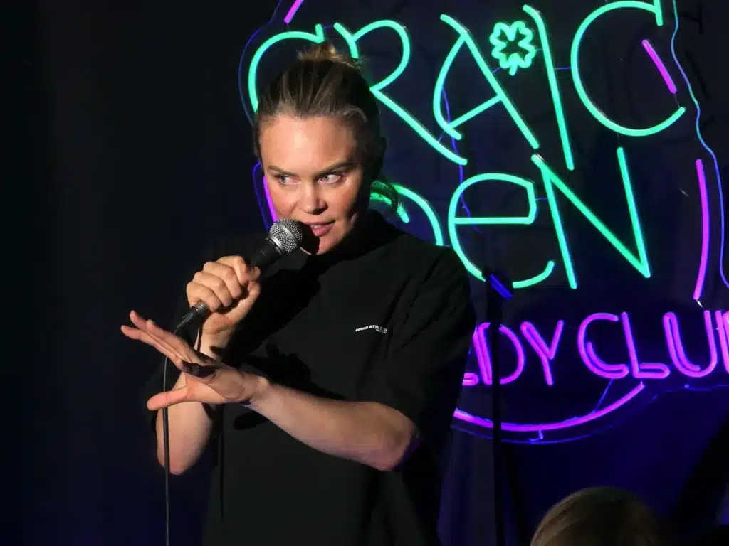 Joanne McNally — comedian at Craic Den Comedy Club, Dublin