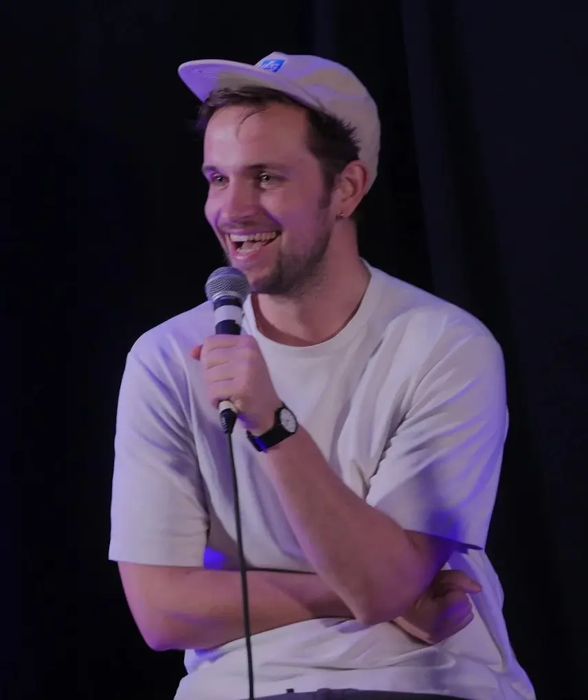Vittorio Angelone — comedian at Craic Den Comedy Club, Dublin