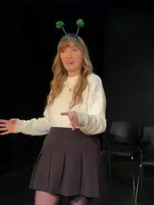 Jess Spencer — stand-up comedian at Craic Den Comedy Club, Dublin